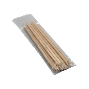 10x Rosenholzstäbchen 11,5cm für perfekt gepflegte Fingernägel
